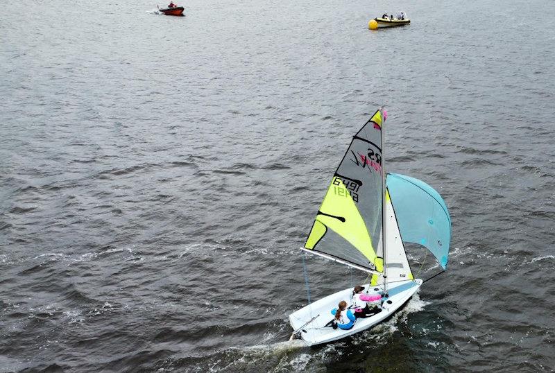 Scottish RS Feva race training at Royal Tay - photo © Jon Ewer