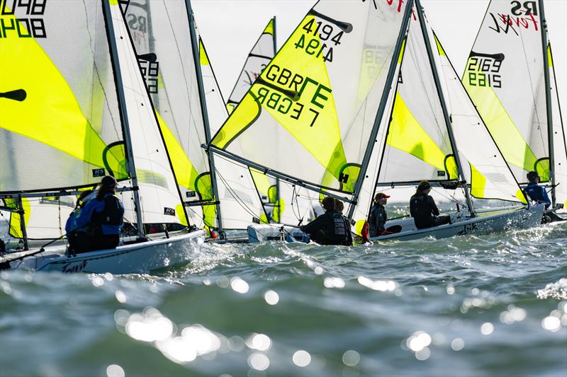 RS Feva Grand Prix 2 at Hayling Island Sailing Club - photo © Oli King Photography