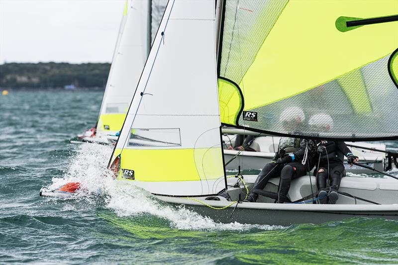 Day 1 - SailGP Inspire- RS Feva - Royal Akarana YC - Jan 17, 2025 photo copyright Justin Mitchell www.justinmitchell.co.nz - Instagram: @jl_mitchell_ taken at Royal Akarana Yacht Club and featuring the RS Feva class