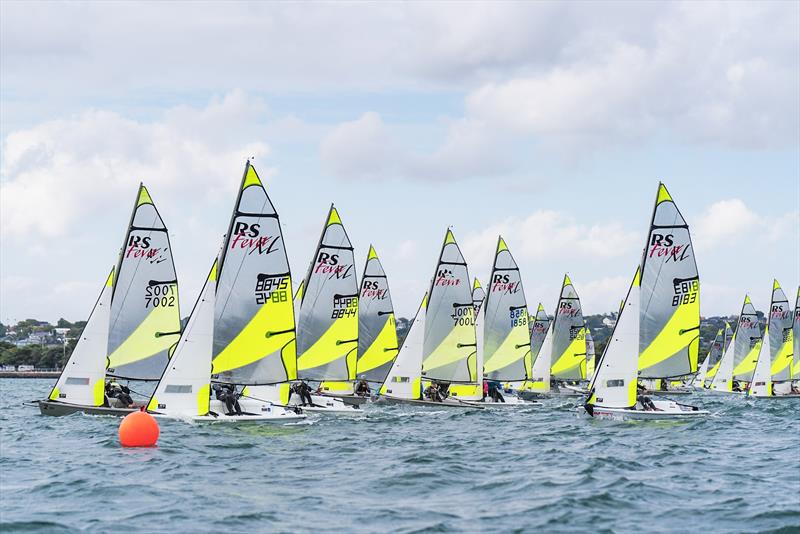 Day 2 - SailGP Inspire- RS Feva - Royal Akarana YC - Jan 18, 2025 - photo © Justin Mitchell www.justinmitchell.co.nz - Instagram: @jl_mitchell_