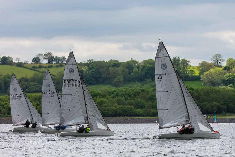 Craftinsure K6 Inland Championship at Carsington photo copyright Tim Olin / www.olinphoto.co.uk taken at Carsington Sailing Club and featuring the K6 class