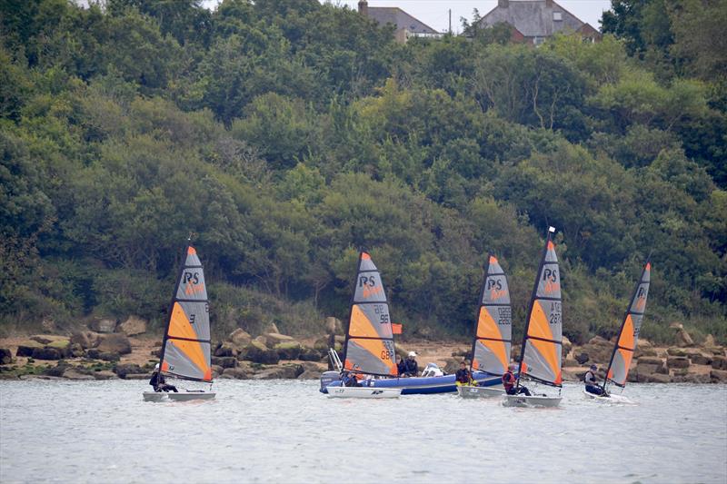 2024 IW Youth and Junior Championship Series at Gurnard photo copyright Jenny Preston taken at Gurnard Sailing Club and featuring the RS Tera class