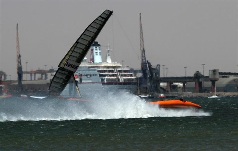 Simply sensational: 65.45 over 500 metres for VESTAS Sailrocket 2 photo copyright Helena Darvelid / VESTAS Sailrocket 2 taken at  and featuring the Sailrocket class