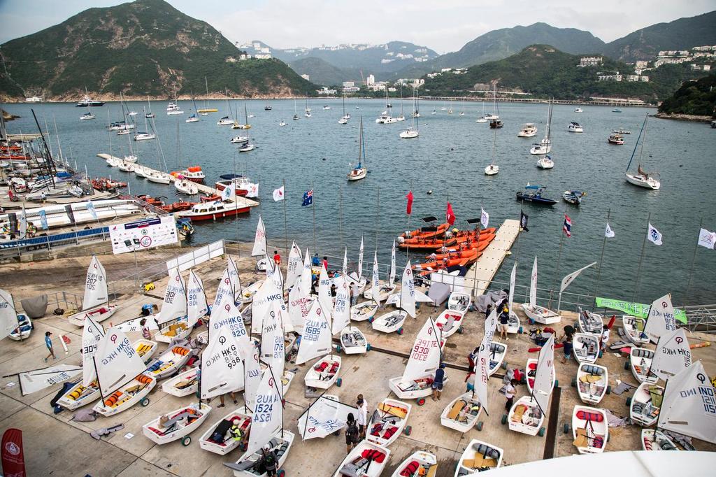 RHKYC Middle Island. Ready to launch. HKODA National and Open Championships 2016. - photo © Guy Nowell / HKODA