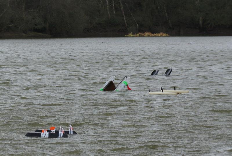 Windy conditions for the 2015 Setley Cup and Seahorse Trophy photo copyright Ann Brunskill taken at Royal Lymington Yacht Club and featuring the Setley Cup class