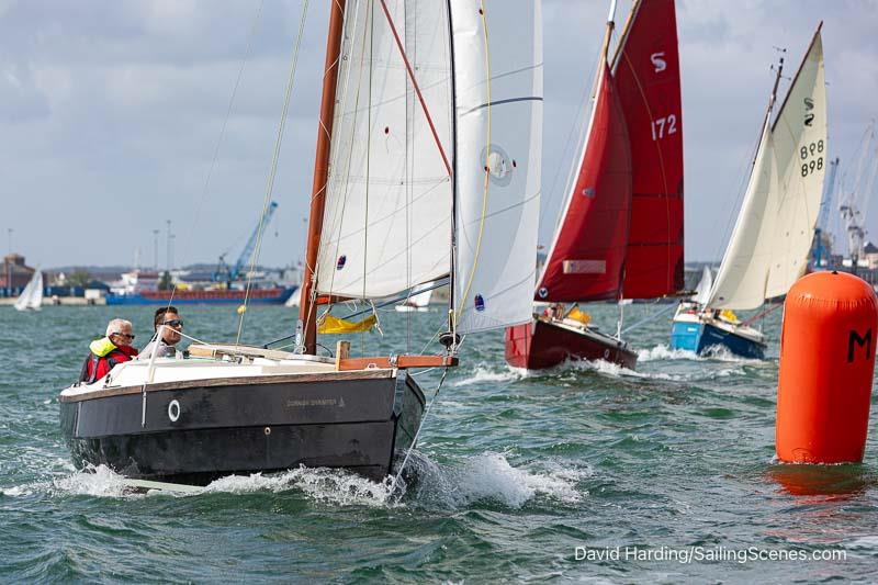 Cornish Shrimpers on Bournemouth Digital Poole Week 2024 Day 2 - photo © David Harding / www.sailingscenes.com