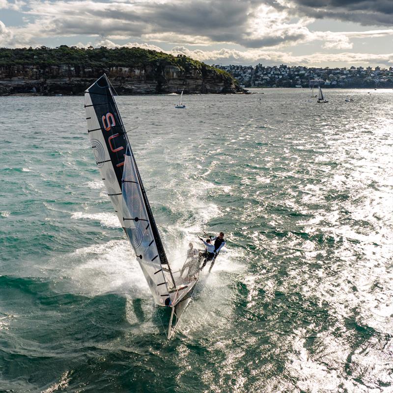 16ft Skiff - Opening Heat of Manly's 2022/23 Club Championship - photo © Michael Chittenden