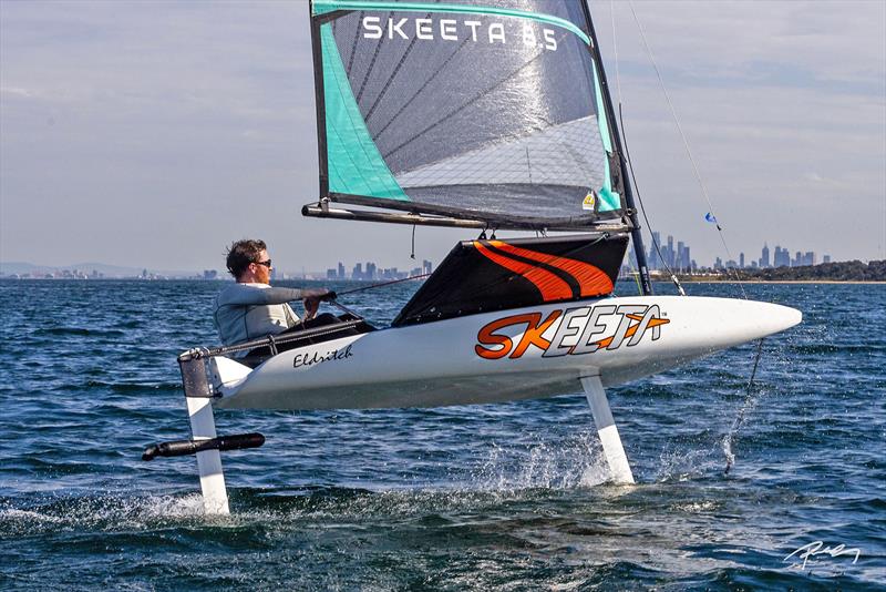 Giddy Up - The Skeeta Foiler, featuring the Stoke Foil Boost - photo © Paul Leong