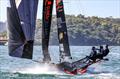 Rag and Famish Hotel crew in action - 18ft Skiff NSW Championship 2024 © SailMedia