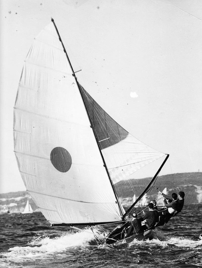 Swansea on a Sydney Harbour spinnaker run - photo © Archive