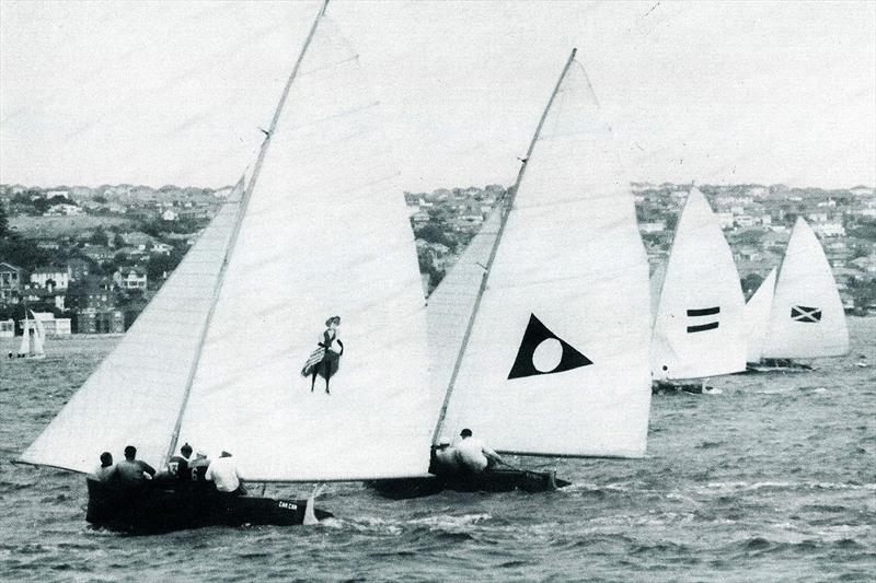 League fleet racing in the 1950s - photo © Archive