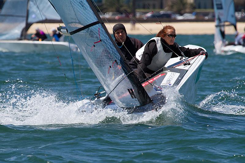 Skud 18 Gold for Daniel Fitzgibbon and Leisl Tesch at the Para World Sailing Championships - photo © Teri Dodds