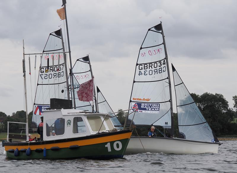 SKUD 18 UK Championship 2024 at Rutland photo copyright David Hodson taken at Rutland Sailing Club and featuring the SKUD 18 class