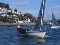 He may have been BFD but Roger Gibb still gets in Y&Y during the Solo Nigel Pusinelli Trophy at Salcombe © Will Loy