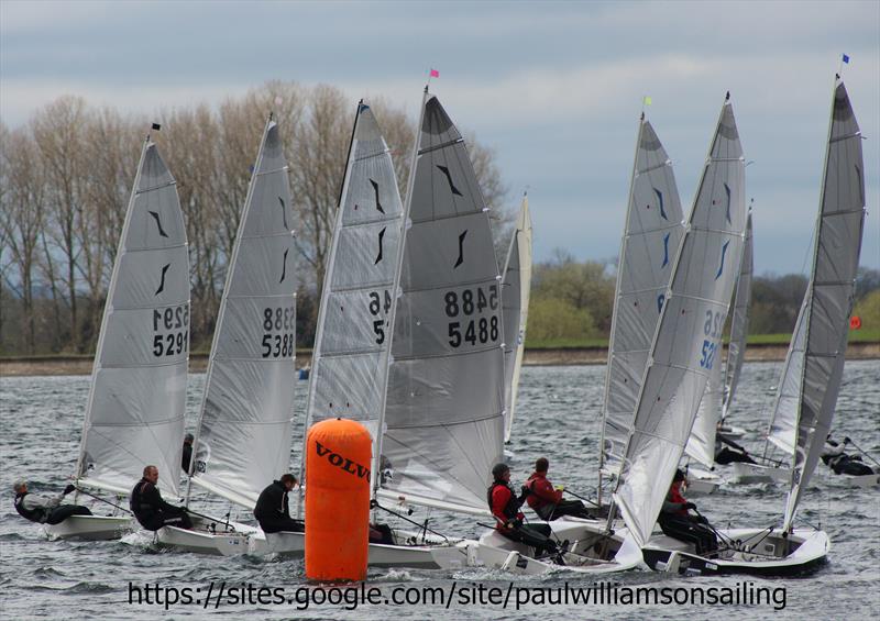 Solo Spring Championships at Oxford photo copyright Paul Williamson taken at Oxford Sailing Club and featuring the Solo class