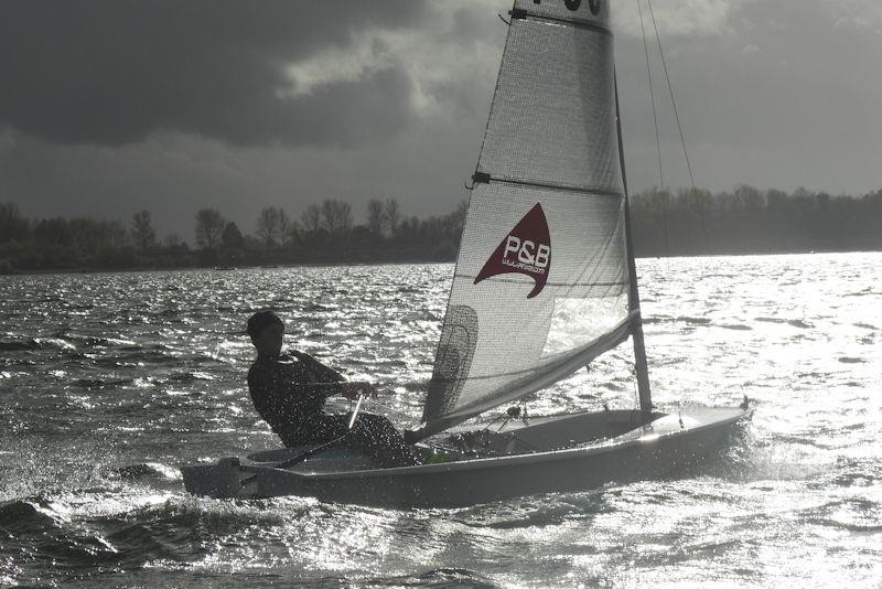 Second overall, Oliver Davenport had 3 bullets in the series - Gill Solo Inland Championship at Draycote - photo © William Loy