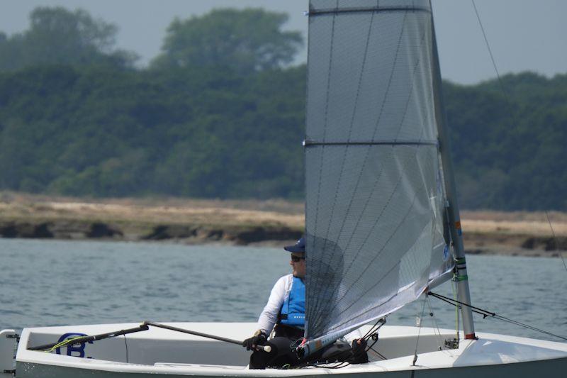 Chris Brown won the Southern Championship, as part of the Solo class Nigel Pusinelli Trophy at Lymington Town - photo © Will Loy