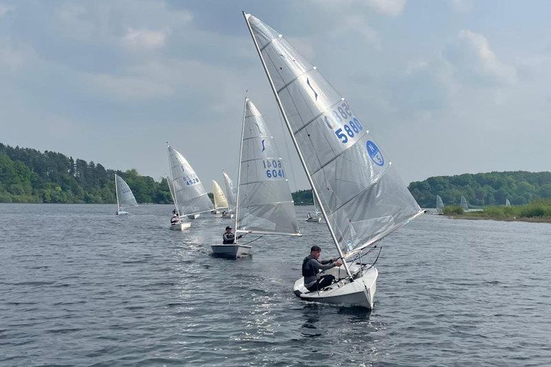 Solo Northern Area Championships at Ogston photo copyright Phil Hind taken at Ogston Sailing Club and featuring the Solo class