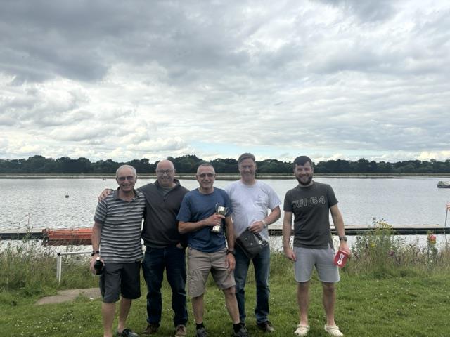 Prize winners at the Shustoke Solo Open photo copyright Ria Burgoine taken at Shustoke Sailing Club and featuring the Solo class