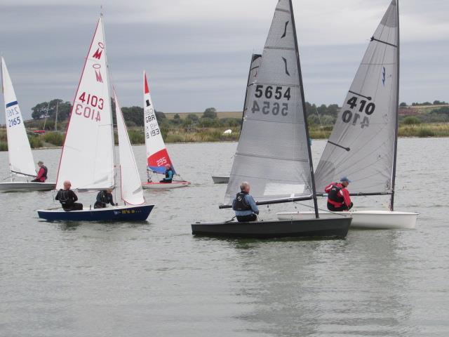 Border Counties Midweek Sailing at Shotwick Lake - A quiet patch! - photo © Brian Herring