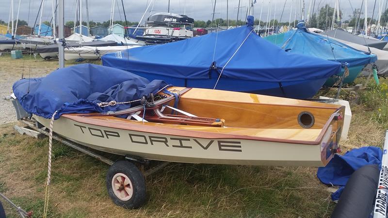 Top Drive is ready on day 1 of the Allen 2024 Solo Nationals at Brightlingsea photo copyright Will Loy taken at Brightlingsea Sailing Club and featuring the Solo class