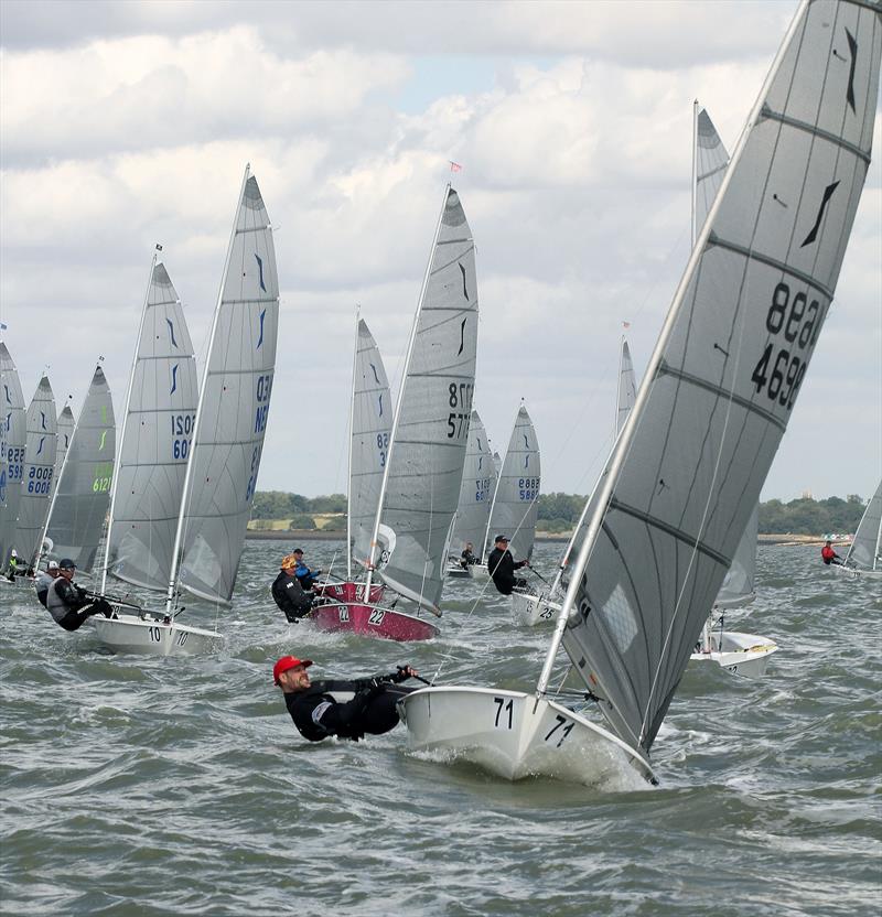 Allen 2024 Solo Nationals at Brightlingsea photo copyright Nick Champion / www.championmarinephotography.co.uk taken at Brightlingsea Sailing Club and featuring the Solo class