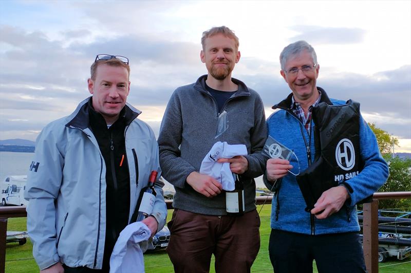 HD Sails Solo class Scottish Travellers at Dalgety Bay - photo © Ross Watson