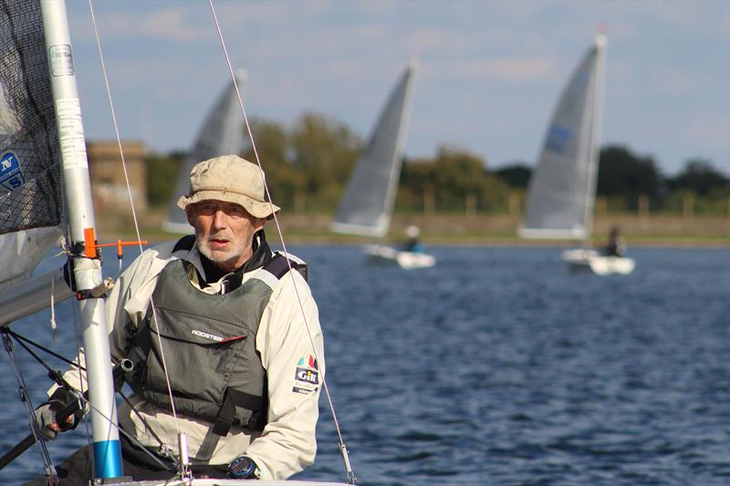 Solo class Thames Valley Series at Island Barn photo copyright Kirsten Marley taken at Island Barn Reservoir Sailing Club and featuring the Solo class