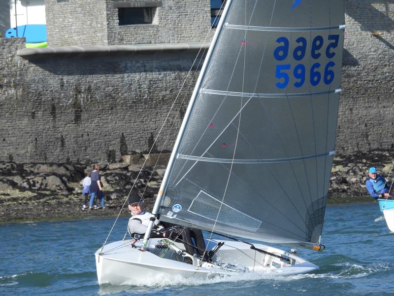 Tim Law wins the Solo Nigel Pusinelli Trophy at Salcombe - photo © Will Loy