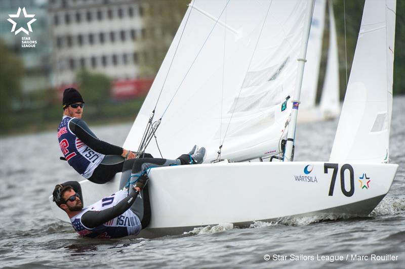 Luke Lawrence & Ian Coleman on day 1 of the SSL City Grand Slam: Hamburg - photo © Marc Rouiller / SSL