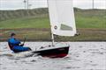 Pete Coop in his Streaker during the Border Counties Midweek Sailing Series at Llyn Brenig © Pete Chambers