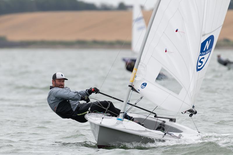 Tom Gillard leading after day 1 of the Noble Marine Streaker National Championship at Stone Sailing Club - photo © Paul Sanwell / OPP