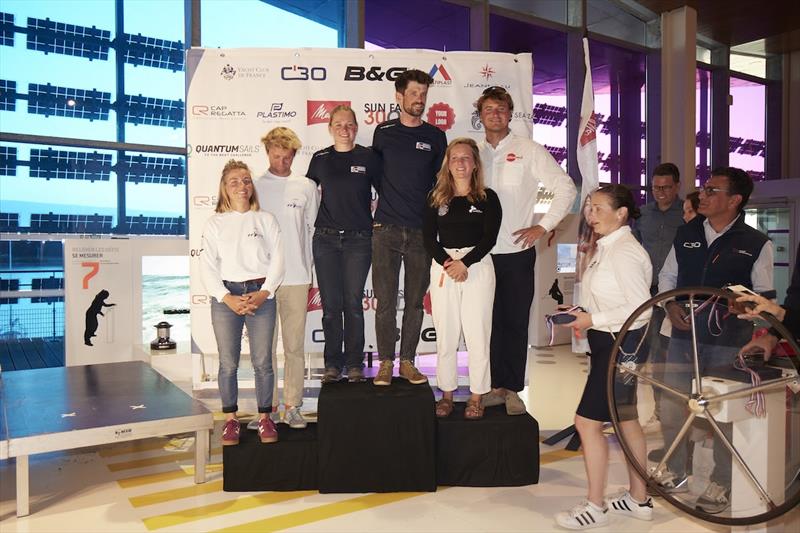 Offshore Double Handed World Championship - Agglomeration Final podium - photo © Anne Beaugé / LGL