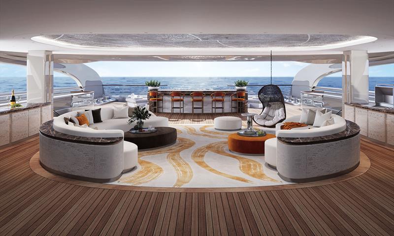 Relaxed and refined aboard Stardom photo copyright T.Fotiadis Design taken at  and featuring the Superyacht class