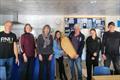 Rita and the Bouys being awarded the Rudder Trophy - Chelmarsh SC builds team racing skills and participation with new approach © Martin Smith