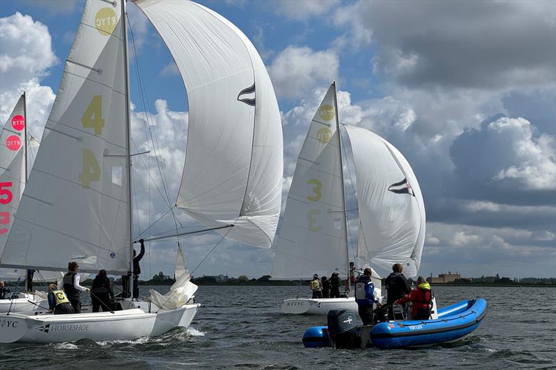 UK Women's Keelboat Team Racing Championship for the Lochan Cup - photo © Richard Sawyer / Royal Thames YC