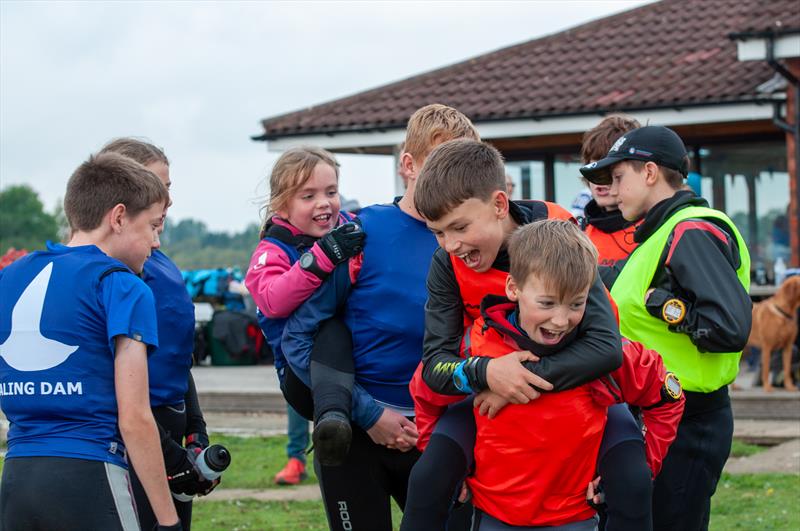 Friendship and social time - NEYYSA Team Racing Championship at Ripon - photo © Dave Wood 