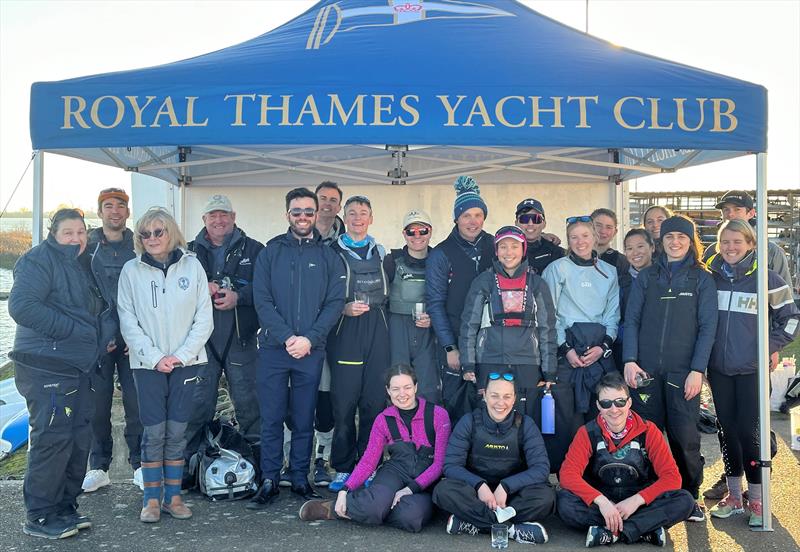 Mixed+ Random Pairs Team Racing at Royal Thames YC - photo © Jack Fenwick