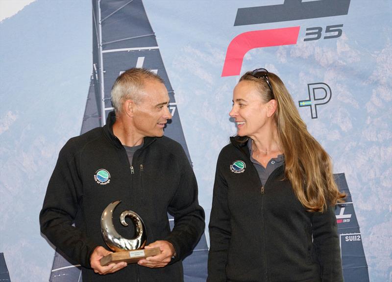 Sails of Change wins the 2024 TF35 Trophy - photo © Loris Von Siebenthal