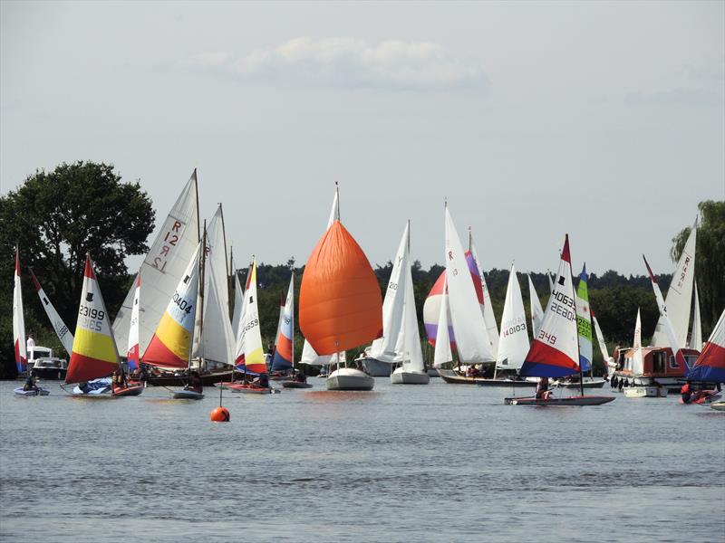 Horning Sailing Club Regatta Week photo copyright Holly Hancock taken at Horning Sailing Club and featuring the Topper class