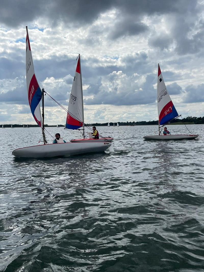 NSSA National Youth Regatta Day 1 photo copyright National School Sailing Association taken at Draycote Water Sailing Club and featuring the Topper class