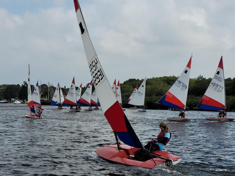 30th Broadland Youth Regatta photo copyright Holly Hancock taken at Horning Sailing Club and featuring the Topper class