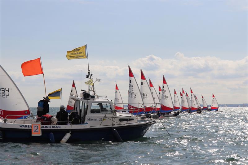 Topper Super South Championship 2024 at Warsash Sailing Club photo copyright Will Helyer taken at Warsash Sailing Club and featuring the Topper class