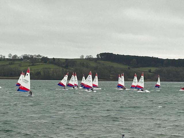 High Wind Set Up and Practice during the ITCA (GBR) Invitational Topper Coaching at Carsington Sailing Club - photo © Max Todd