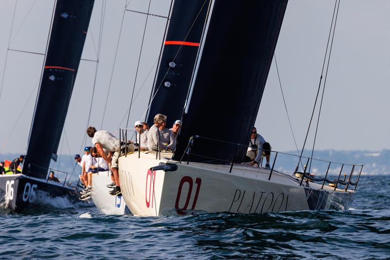 Rolex TP52 World Championship Day 3 photo copyright Nico Martinez taken at New York Yacht Club and featuring the TP52 class