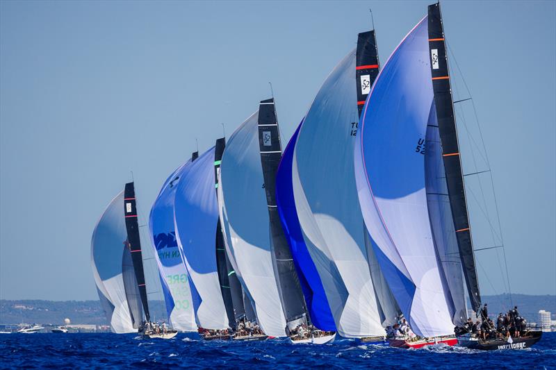 Puerto Portals 52 Super Series Sailing Week Day 1 photo copyright Nico Martinez / 52 Super Series taken at  and featuring the TP52 class