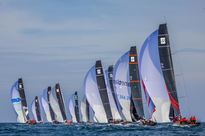 Valencia 52 Super Series Royal Cup Day 1 photo copyright Nico Martinez / 52 Super Series taken at Real Club Nautico Valencia and featuring the TP52 class