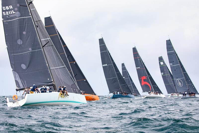 Change of conditions to the south - TP52 Pallas Capital Gold Cup Act 1 - photo © Nic Douglass for @sailorgirlHQ