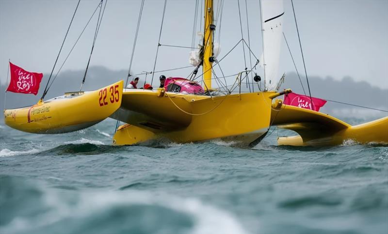 Thierry Roger's Newick 39 trimaran Perros-Guirec (FRA) - photo © Perros-Guirec