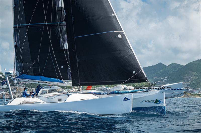 Oceans Tribute on day 1 of the Caribbean Multihull Challenge - photo © Laurens Morel